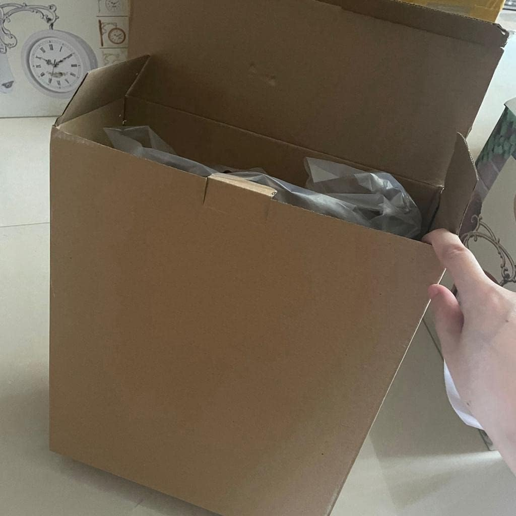 B Baosity Retro Style Double Sided Wall Clock Decor Quiet Battery Powered Wall Mount Clocks for Bedroom, Indoor, Outdoor, Garden, Home, Kitchen image number 5