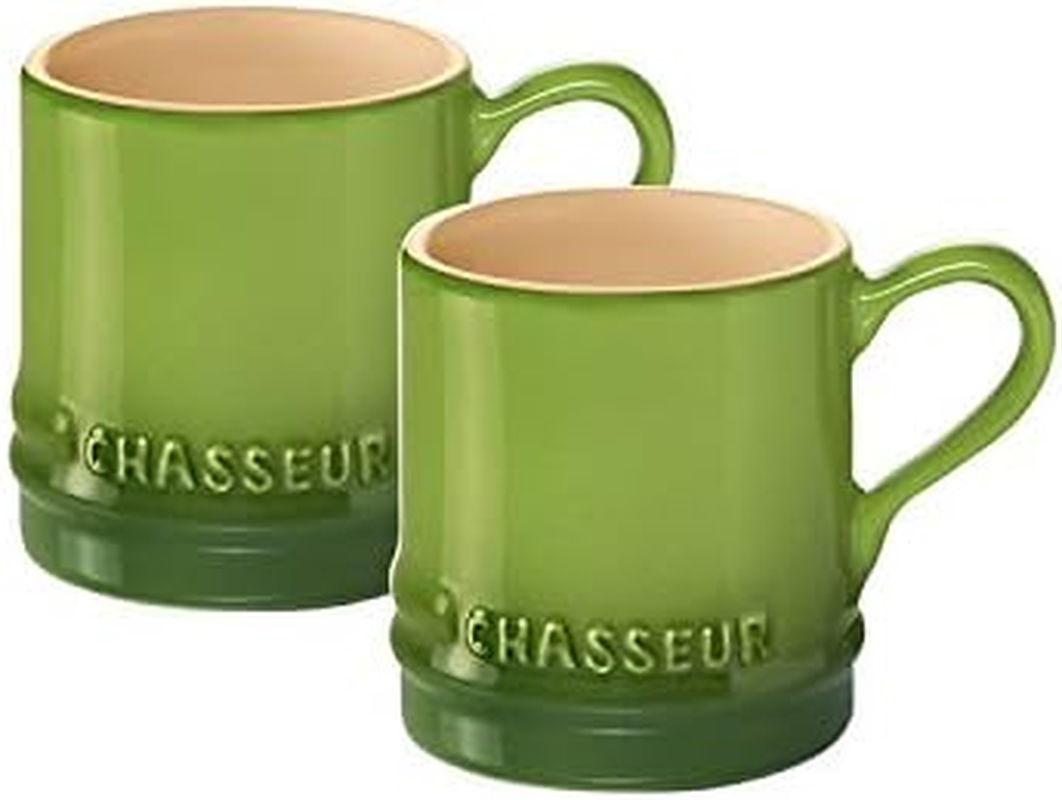 Chasseur La Cuisson Petit Espresso Cups 2 Piece Set, Apple