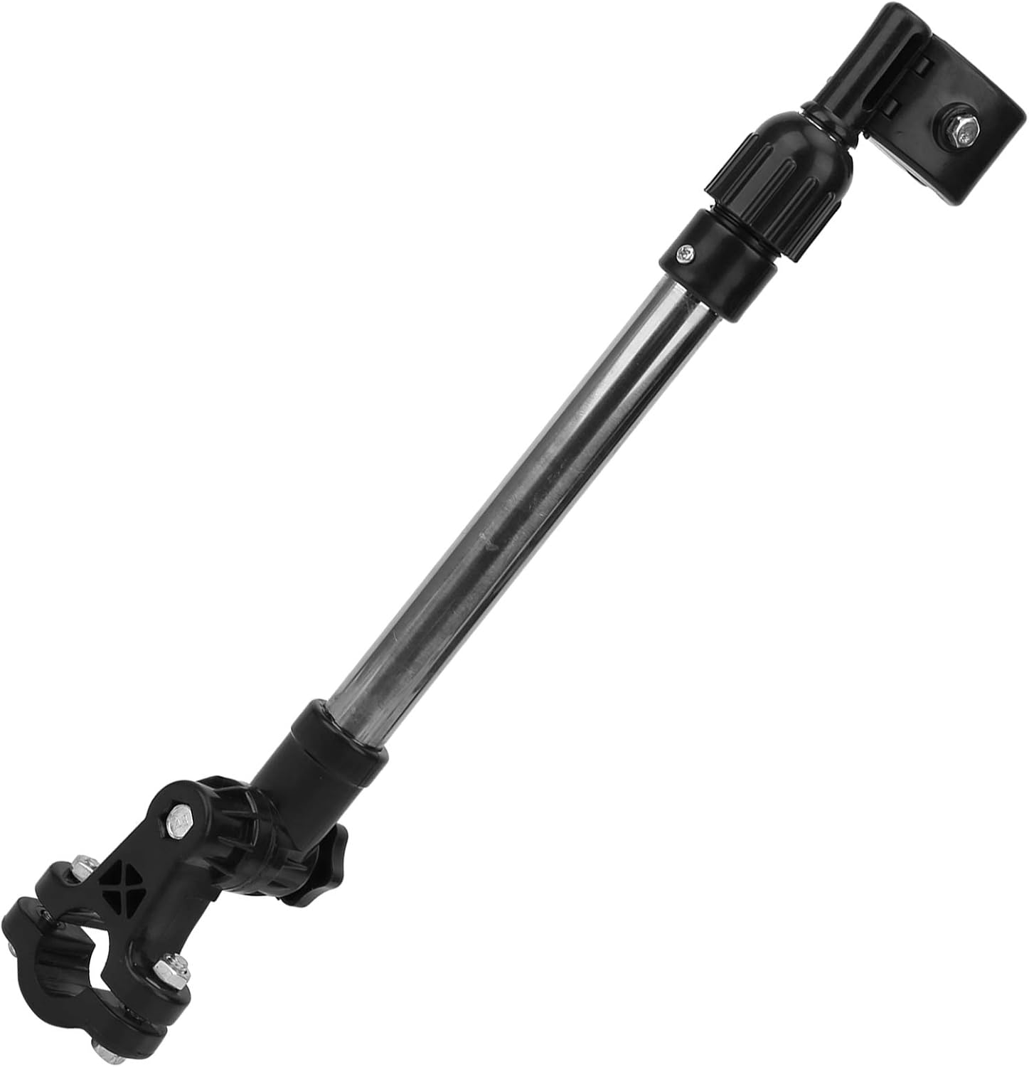Bike Umbrella Mount Holder, Adjustable Height Bike Umbrella Frame Stand, Stainless Steel Umbrella Connector Holder for Wheelchairs, Biycle, Stroller, Trolleys, Easy to Mount Dismount image number 6