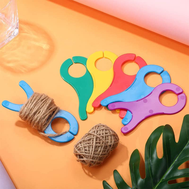 Ergonflow Large Yarn Bobbins Spool Thread Knitting Sewing Crochet Weave Tools Craft 1 Sets of 20 Pcs Random Color image number 1