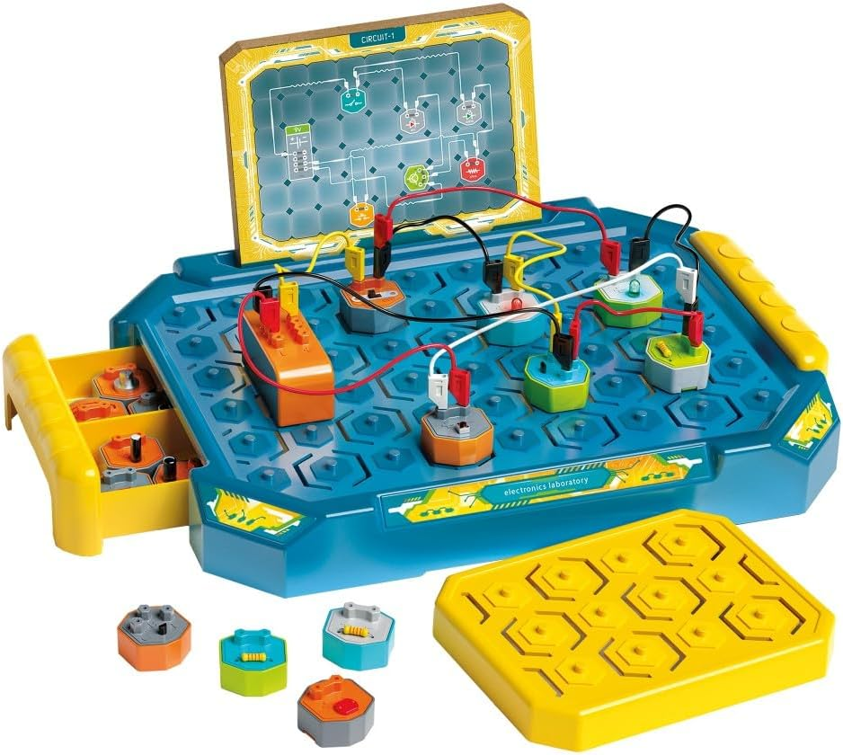 Clementoni - 61548 - Science & Play Lab - Electronic Lab - Educational and Scientific Toys, Science Kit for Kids 8 Years, Stem Toys, Experiment Kit, English Version, Made in Italy image number 4