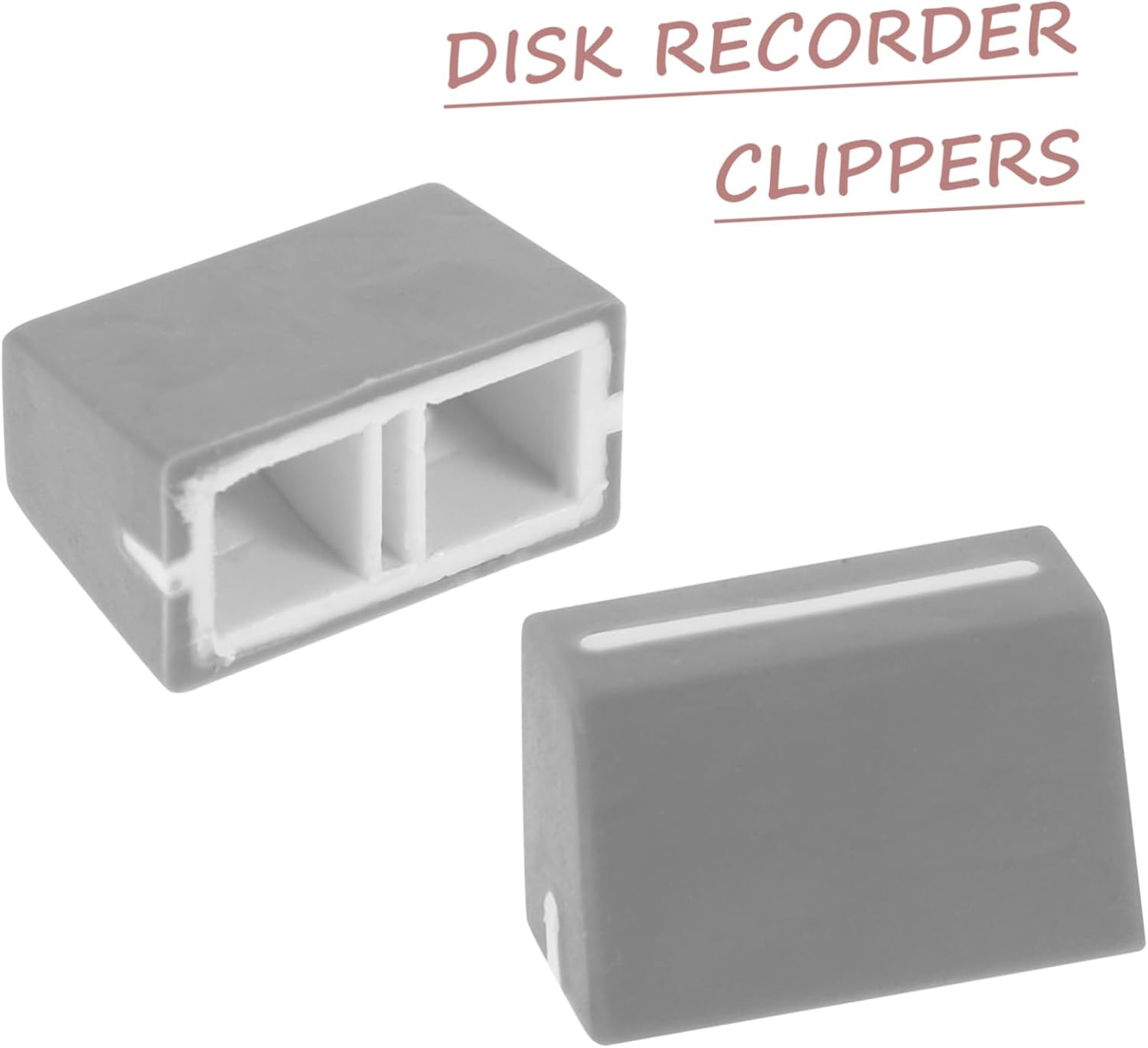 Vaguelly 5Pcs Grey 4Mm Hole Fader Cap Replacement for Mixer Console Slider Knobs Dj Deck Straight Slide Buttons Accessories - Grey image number 3