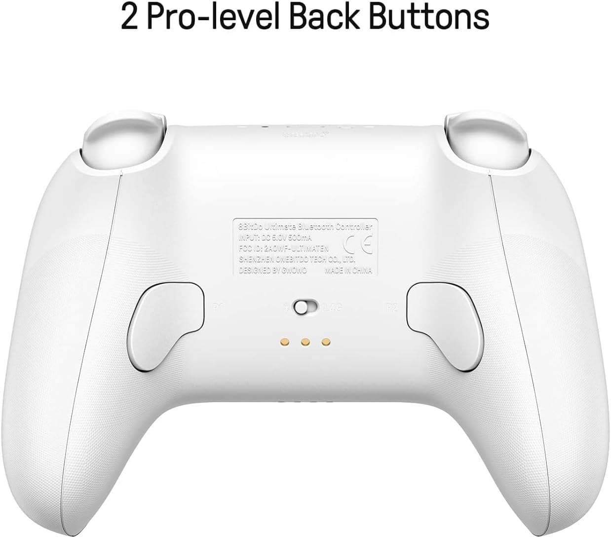 8Bitdo Ultimate Bluetooth Controller with Charging Dock, Wireless Pro Controller with Hall Effect Sensing Joystick, Compatible with Nintendo Switch/Windows/Steam Deck image number 5