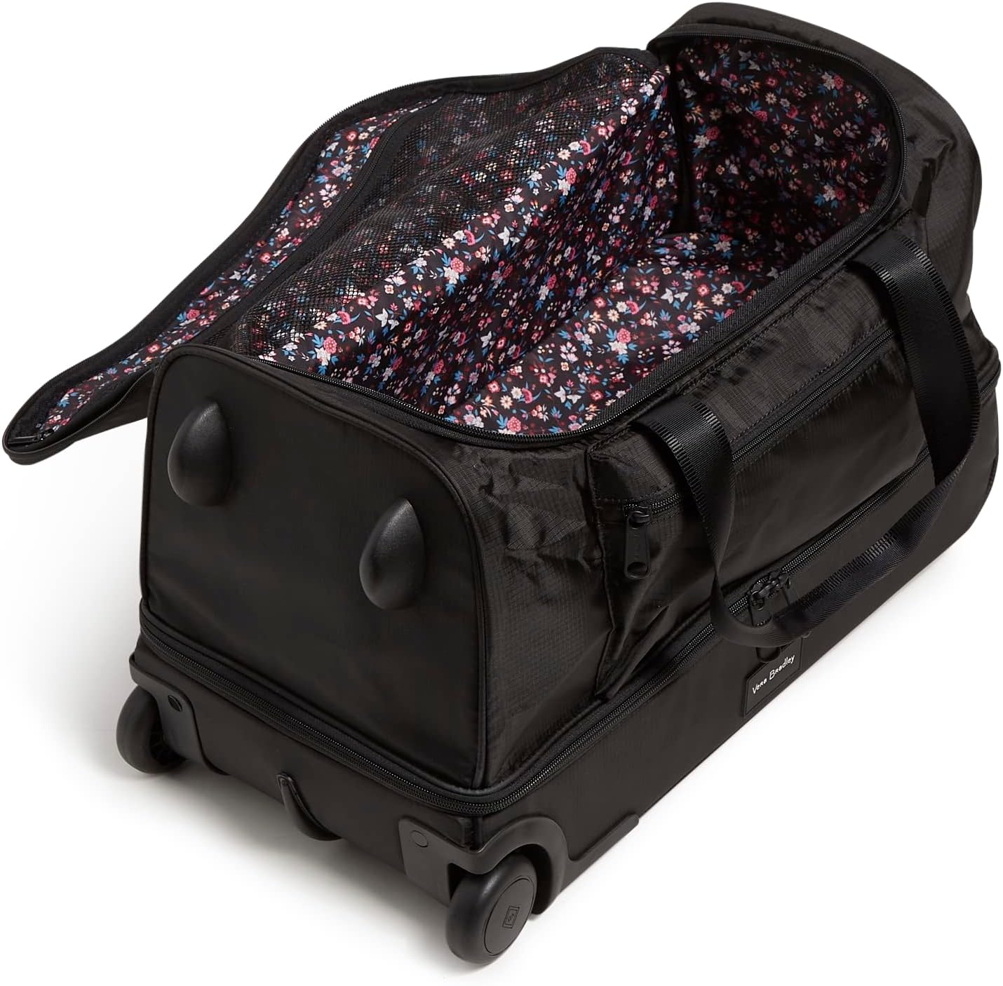 Vera Bradley Women'S Recycled Ripstop Foldable Rolling Duffel image number 2