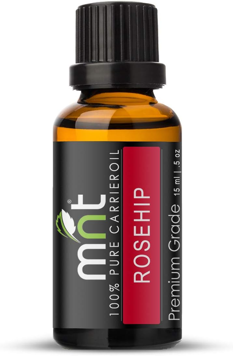 MNT Combo of Jojoba Oil and Rosehip Oil for Hair Growth, Skin Care (Each 15ML) - 100% Pure Natural Oil