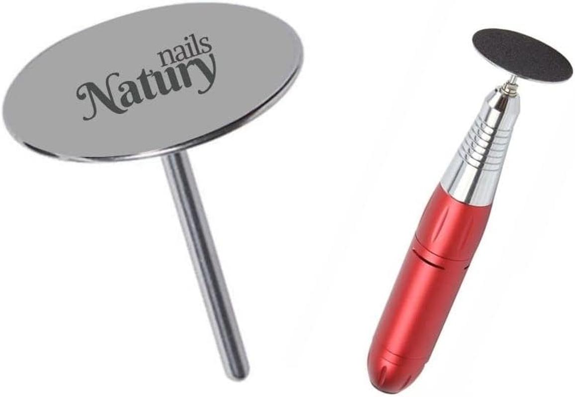 Natury Nails 25 Mm Hole for Replaceable Grinding Discs Callus and Roughness Pedicure (Base Drill) image number 2