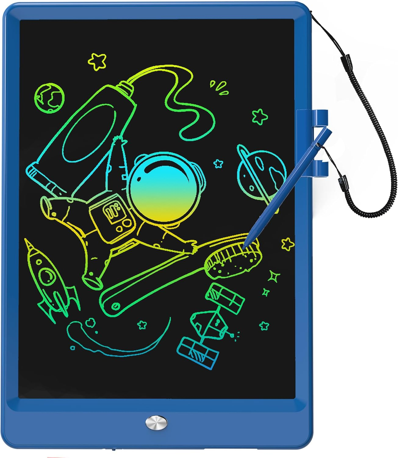 LCD Writing Tablet for Kids,10 Inch Digital Screen Drawing Pad Writing Pad,Colorful and Erasable Electronic Drawing Writing Pads (Purple&Green)