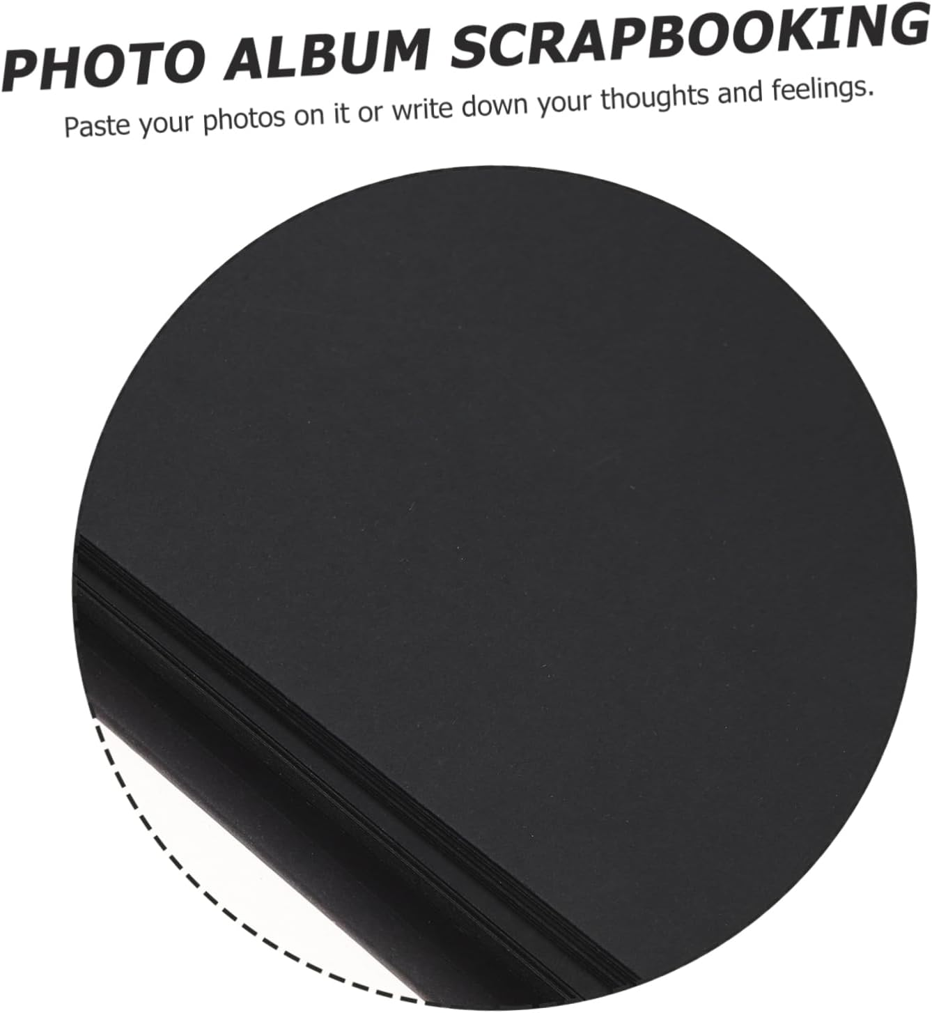 IMIKEYA Scrapbook Album Photo Album Scrapbook Silk Ribbon Decor Handmade for Wedding Birthday image number 4