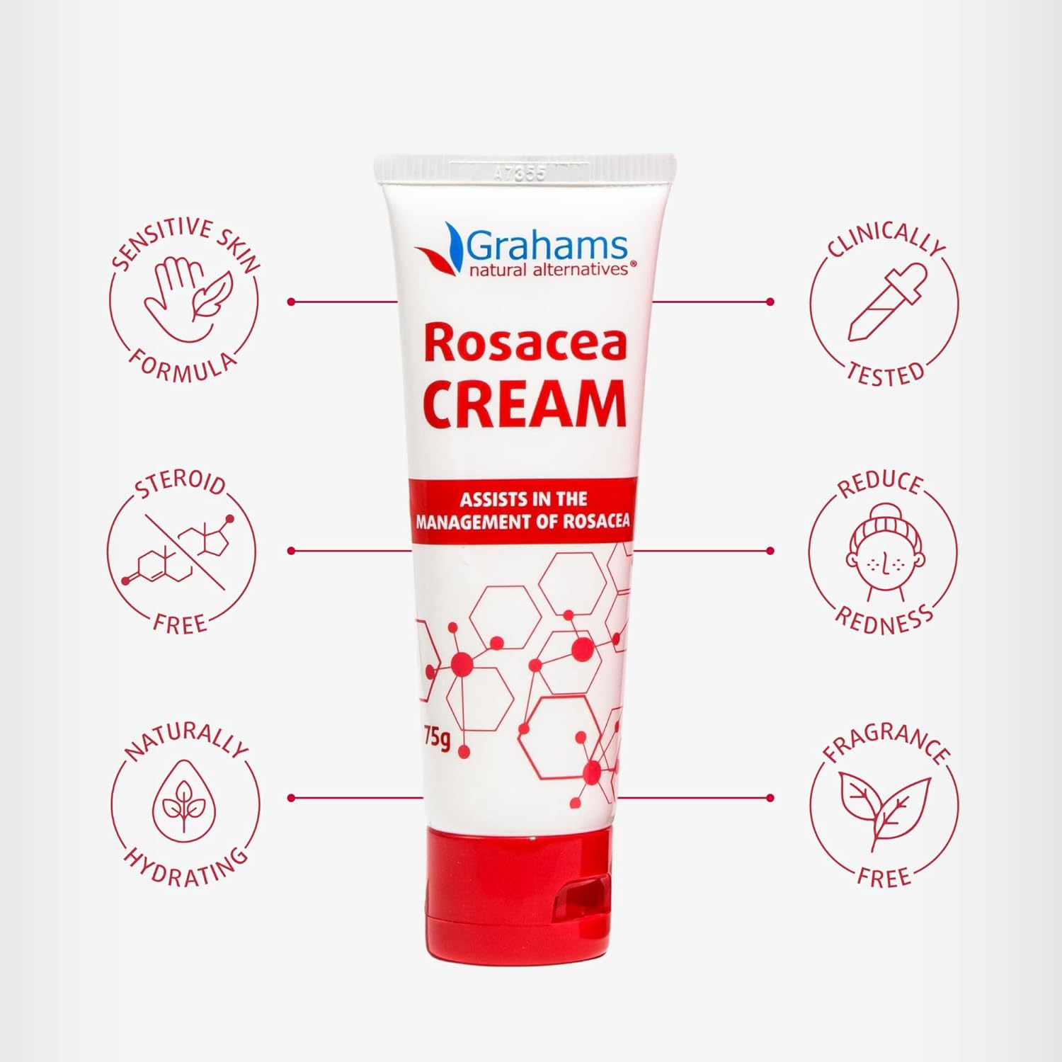 Grahams Class I MD Rosacea Cream 75 G image number 4