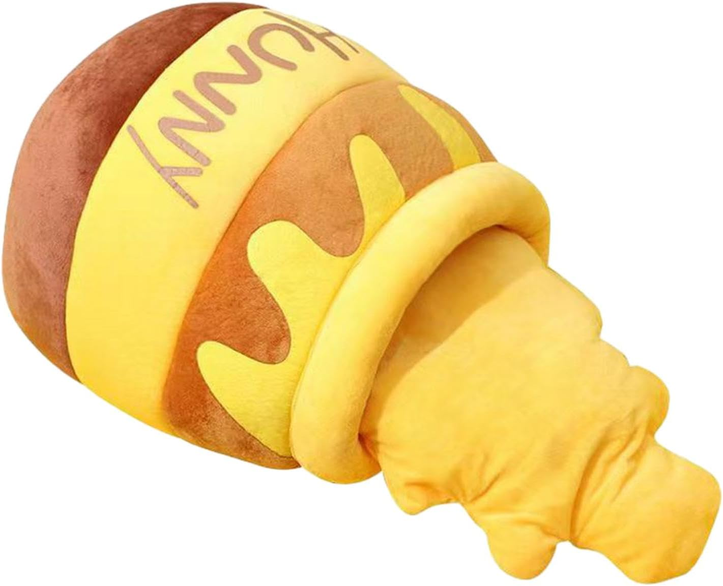 Fenteer Cat Bed for Indoor Cats Sleeping Bed Comfortable Cute Pet Cat Bed Honey Pot Shape Cozy Cave image number 4