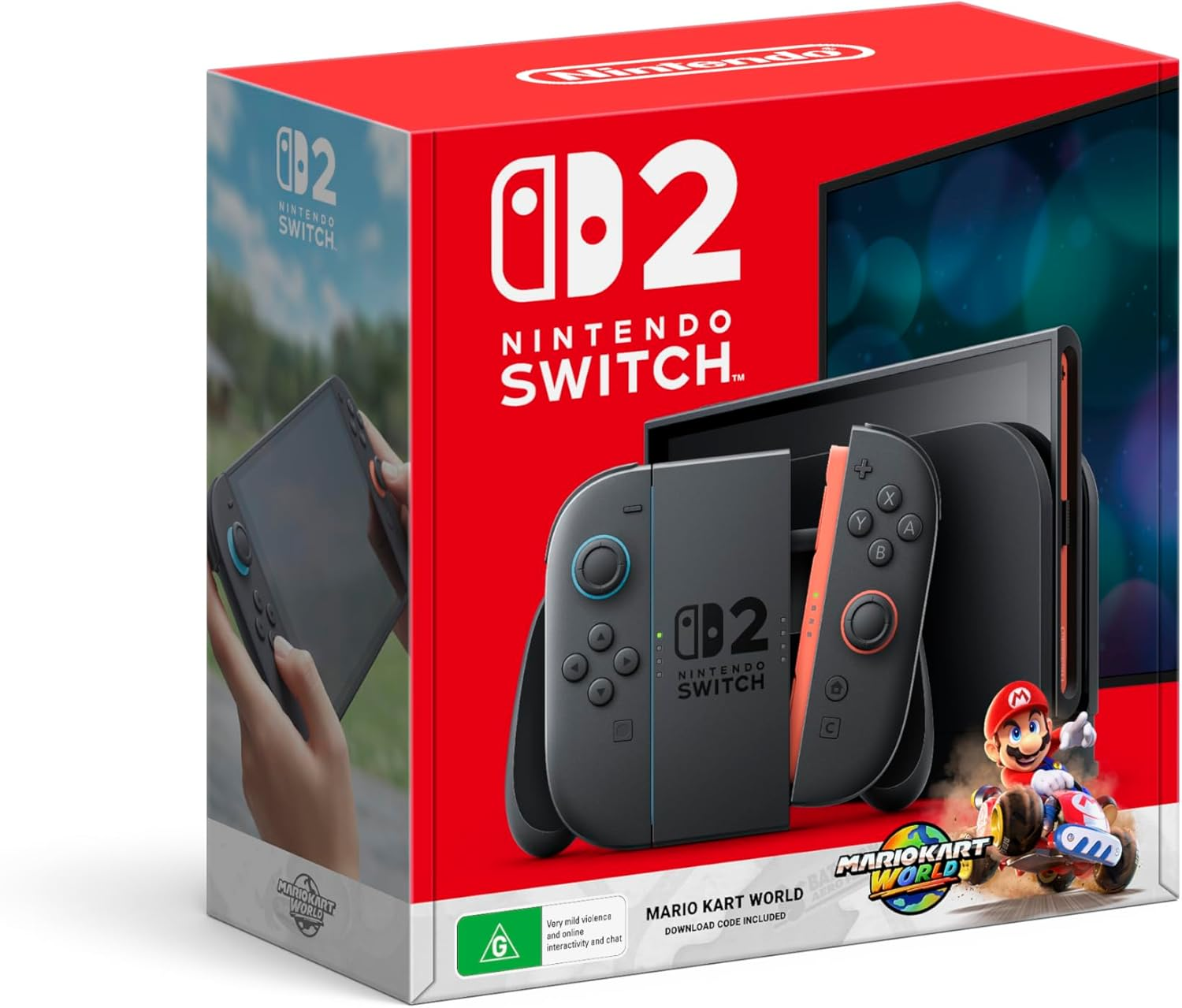 Nintendo Switch 2 Console + Mario Kart World Bundle
