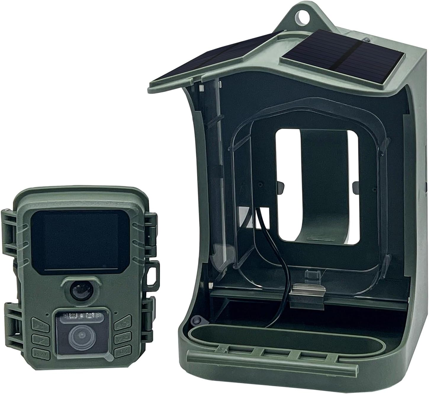 Mingzhe Solar Powered 1080P Wireless Wifi Smart Bird Feeder Camera Waterproof Bird Watching Camera