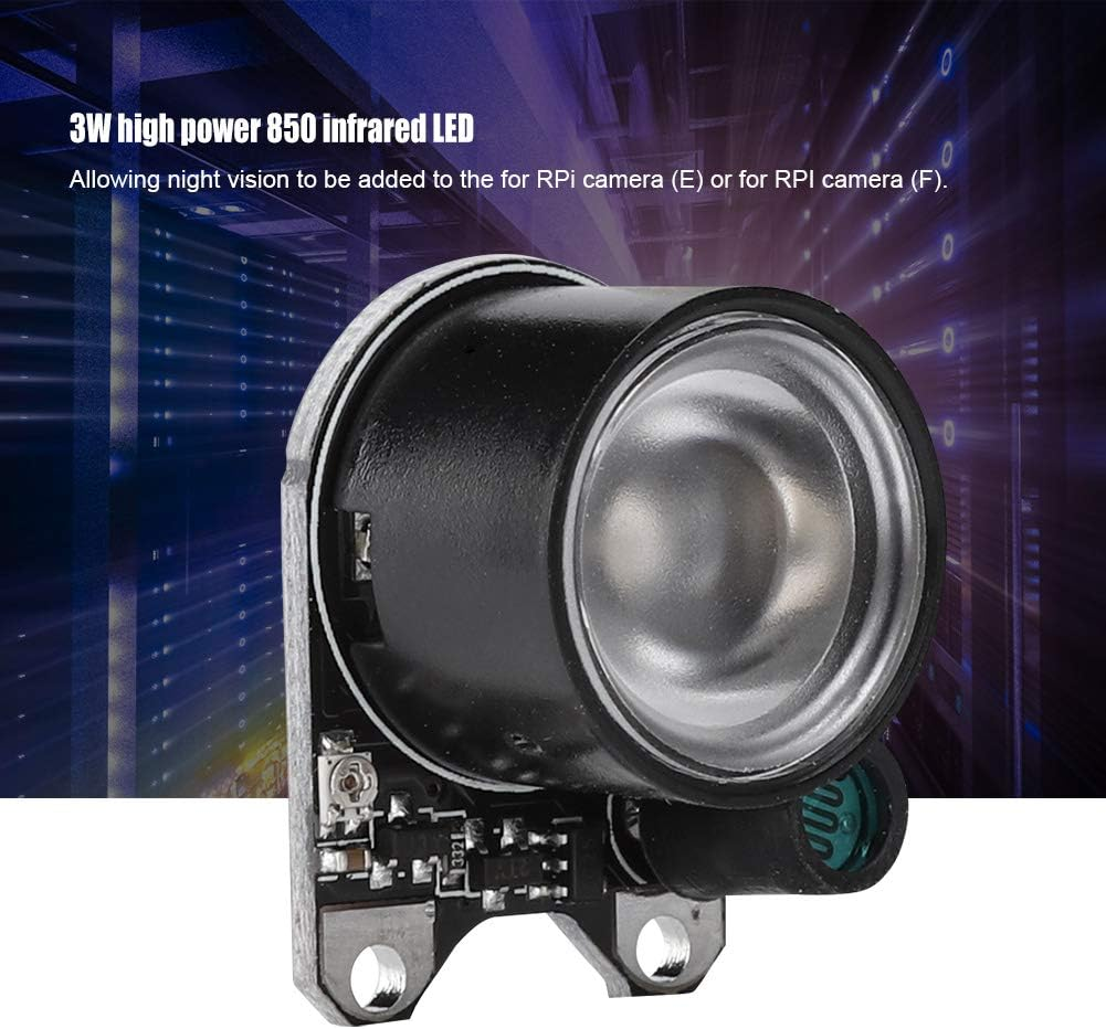 2PCS Infrared LED Light Board Module for Camera, Adjustable Night Vision Infrared Infrared LED Light Infrared Photosensitive Lamp for Camera image number 3