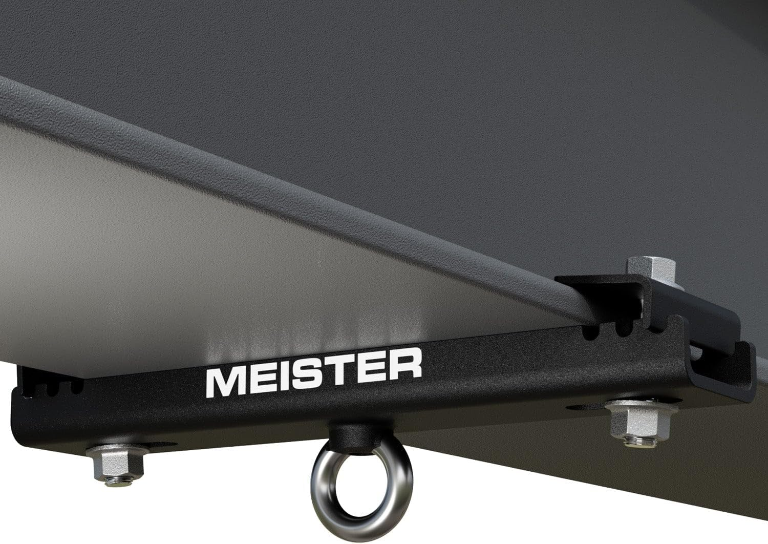 Meister Beam Clamp Hanger Mount for Boxing & MMA Heavy Bags, Suspension Straps & Ceiling Fixtures - Black - 7.5" - 9.5" image number 1