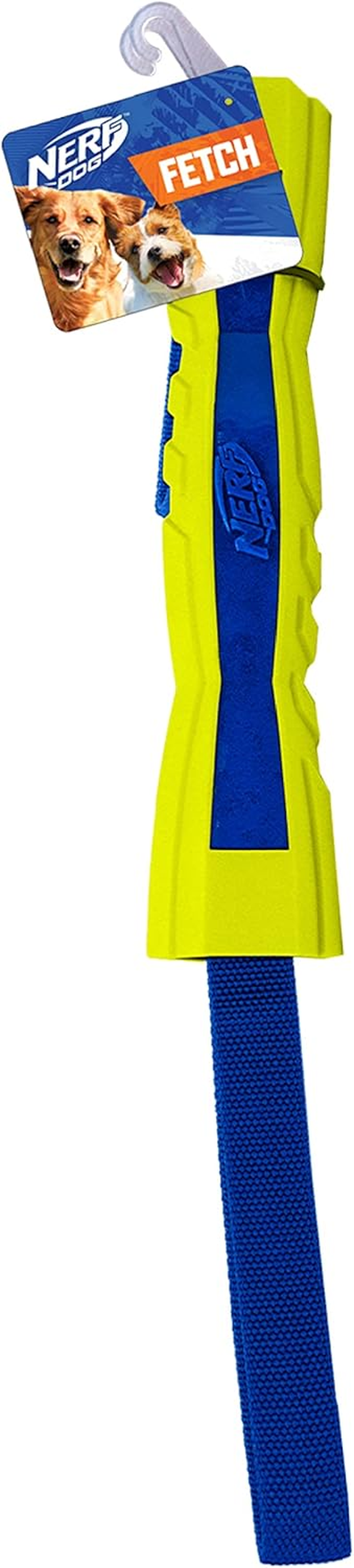 Nerf Dog 12In Tpr/Foam Megaton Competition Stick - Blue/Green image number 1