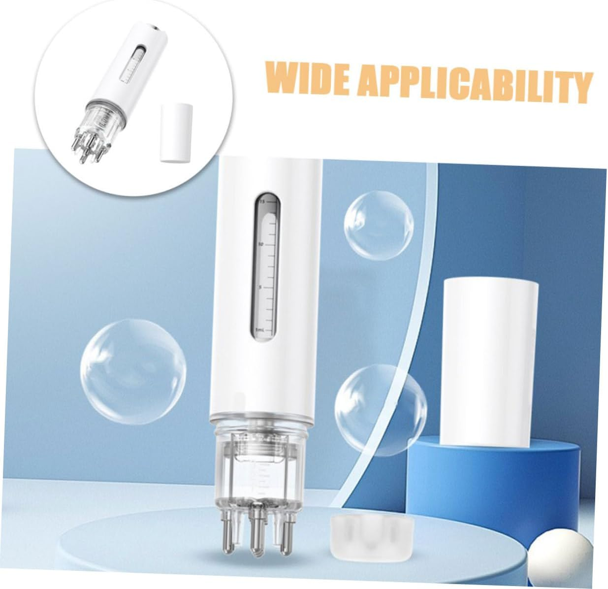 Baluue Hair Oil Applicator Scalp Massager Comb White for Even Distribution Scalp Oil Applicator for Hair Care at Home image number 6