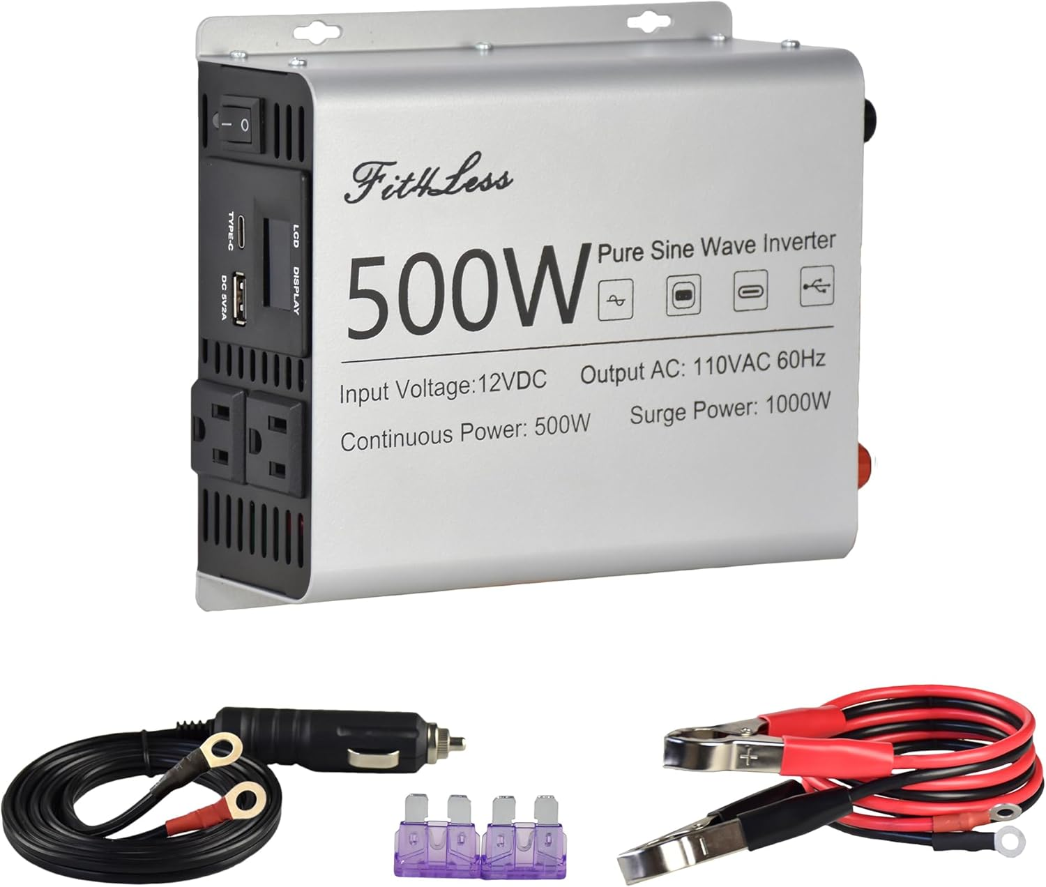 Pure Sine Wave Inverter 400W to 800W (500W) image number 5