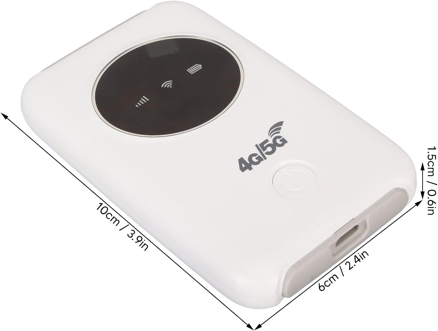 Portable Mobile 5G Wifi Modem - Unlocked 300Mbps 4G LTE USB Lightweight with SIM Card Slot for Work image number 2