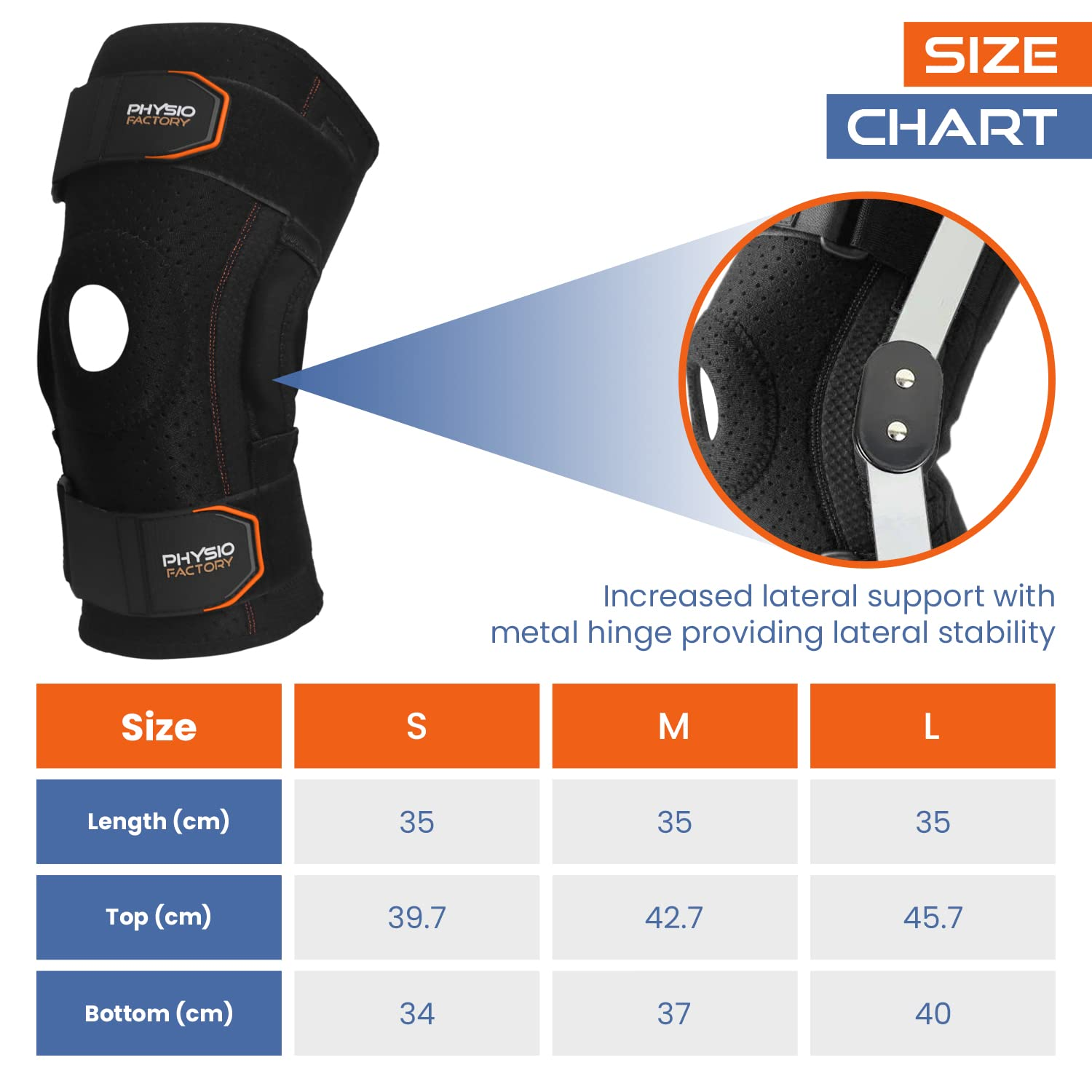 Premium Hinged Knee Brace with Superior Lateral Support for Injury & Rehabilitation (L) image number 4