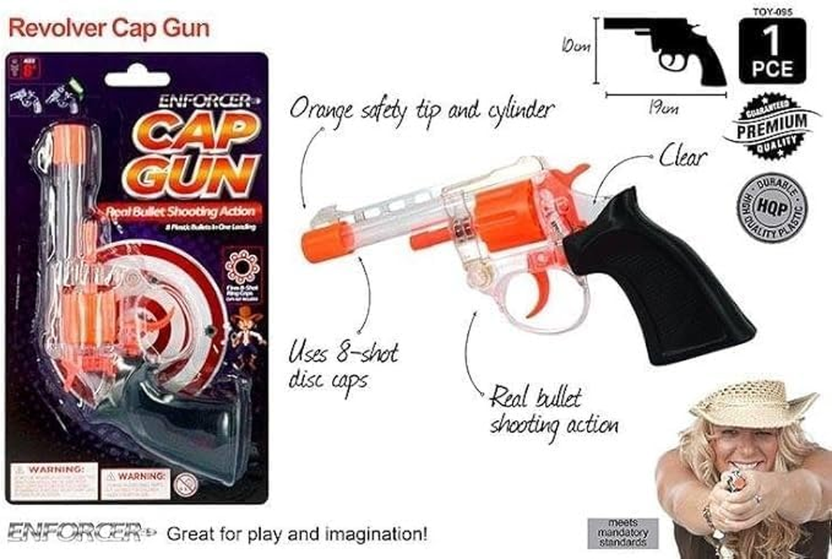 Yatsal Super Cap Gun, Clear image number 1