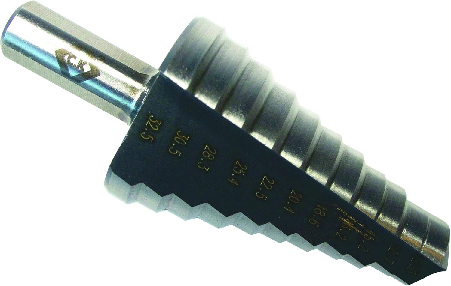 C.K T3012 Multi-Step Drill, High Speed Steel, 12.5-32.5 Mm image number 1