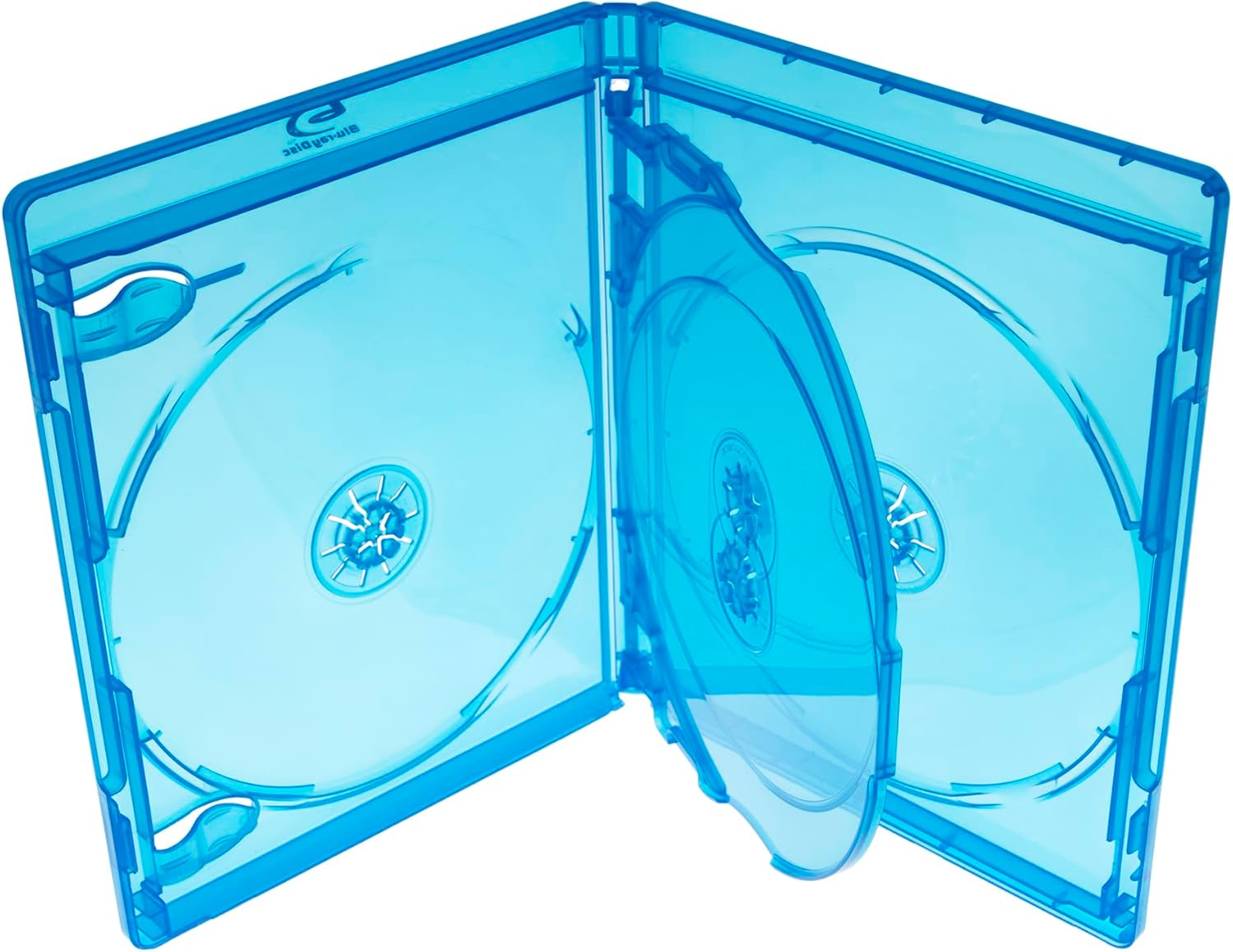 COMCOM BD Case (Blu-Ray Case) Holds 4 Cards, Includes Bluray Logo, Set of 5 image number 3