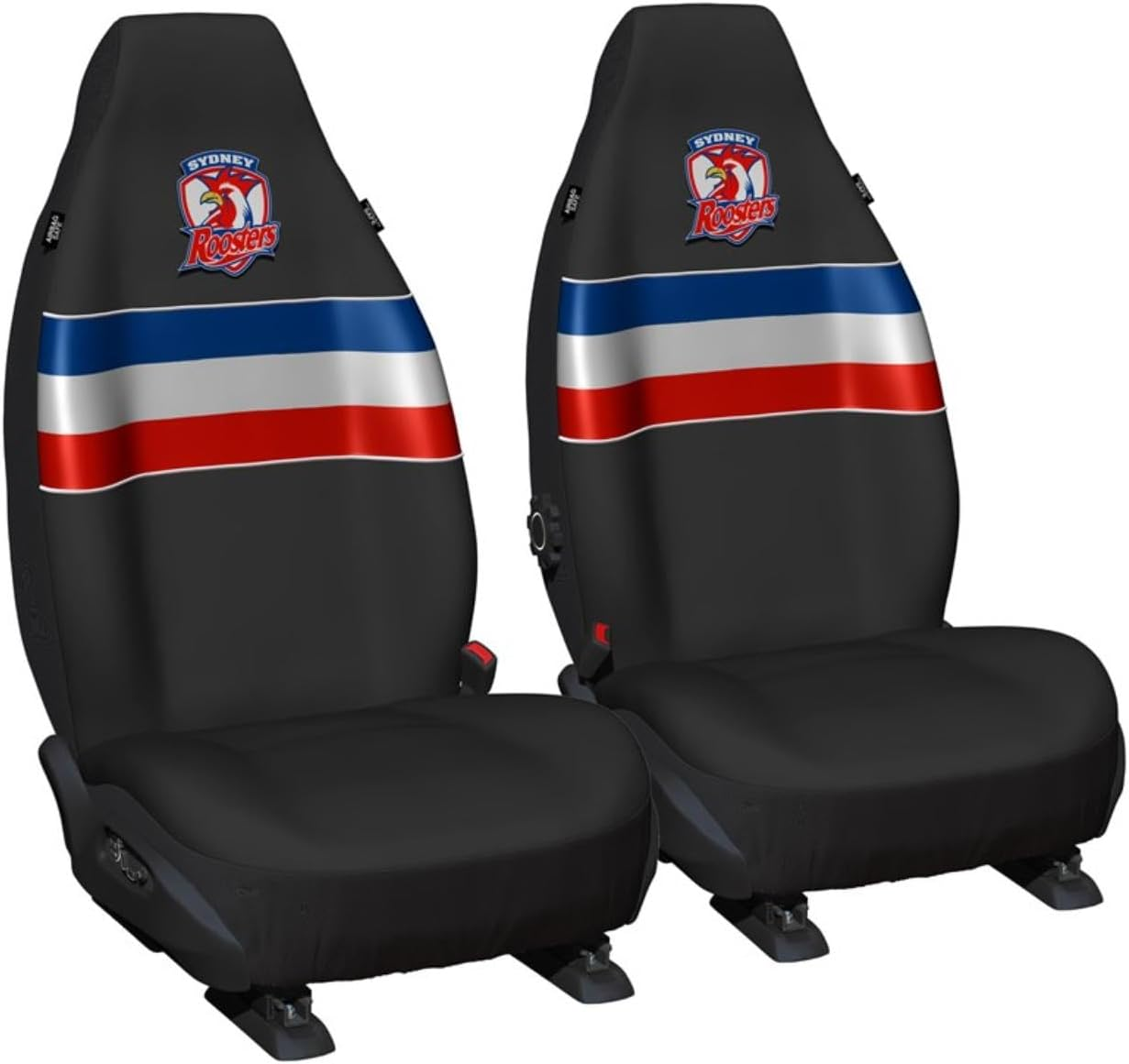 Sperling Sydney Roosters Official NRL Seat Covers Airbag Compatible image number 1