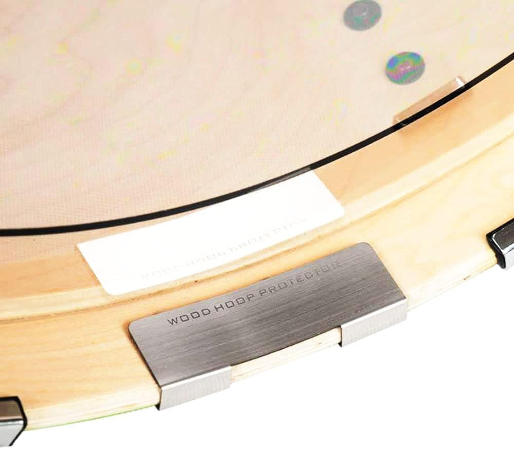 2Pack Metal Hoop Protector for Wood Bass Drum Hoops 100Mm X 30Mm