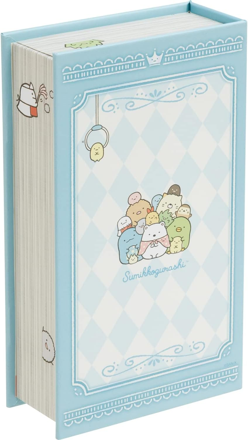 San-X Sumikko Gurashi FB52701 "Everyone'S Atsumaru" Book Box, Blue image number 2