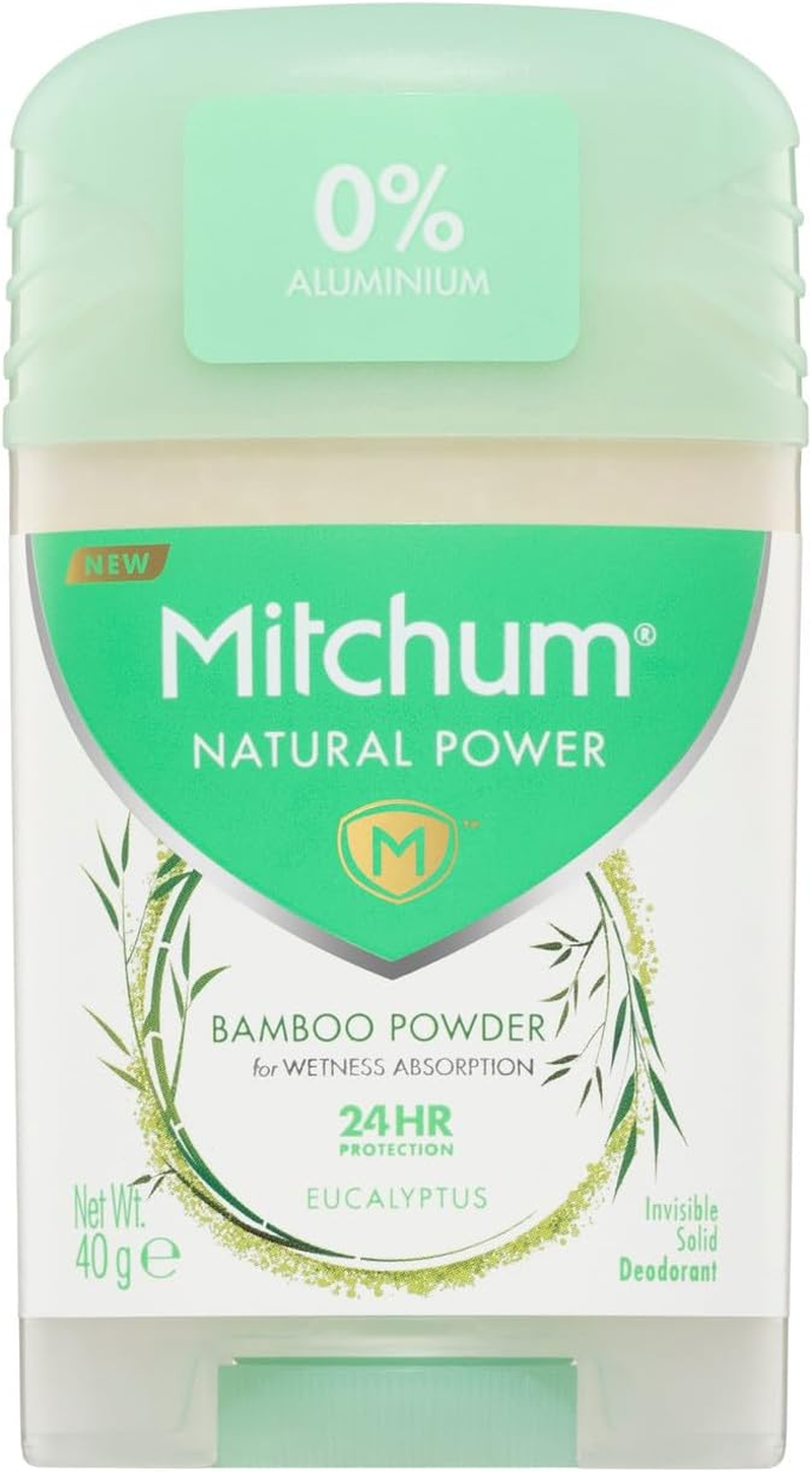 Mitchum Natural Power Eucalyptus Antiperspirant Deodorant 40 G