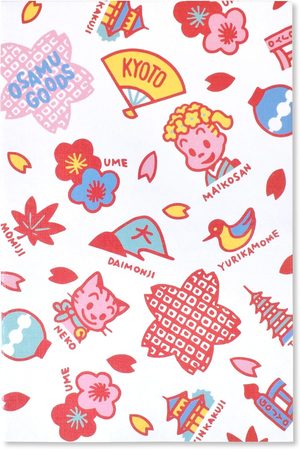 Osamu Goods Goshuin Book Kyoto [ST-TO0004] image number 5