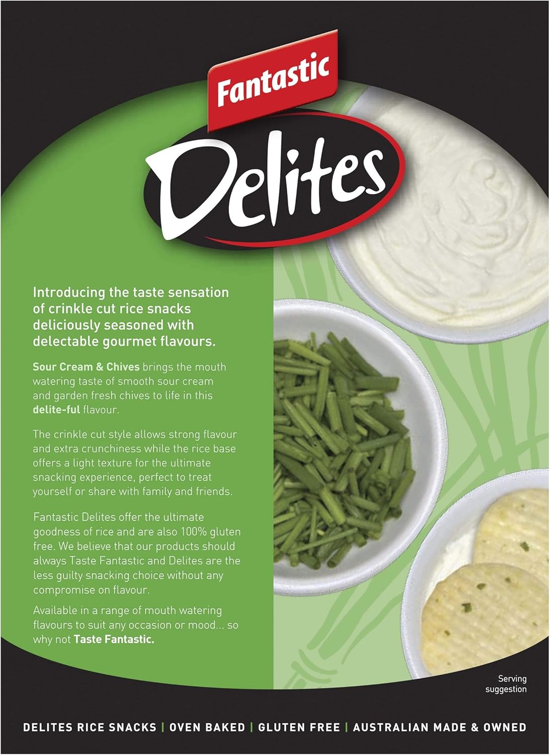 Fantastic Delites Sour Cream and Chives, 100G image number 4