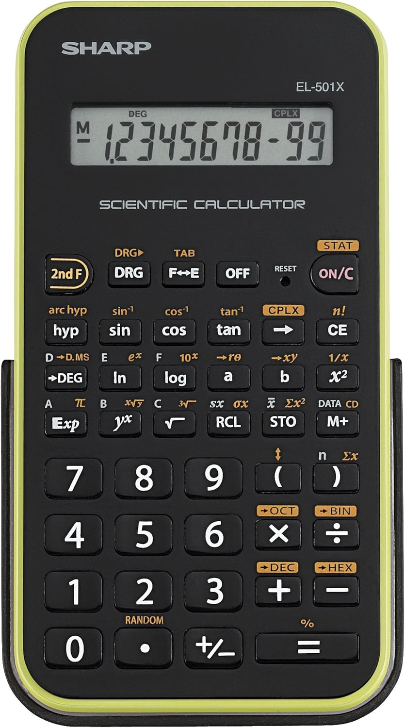Sharp EL501XBWH Engineering/Scientific Calculator