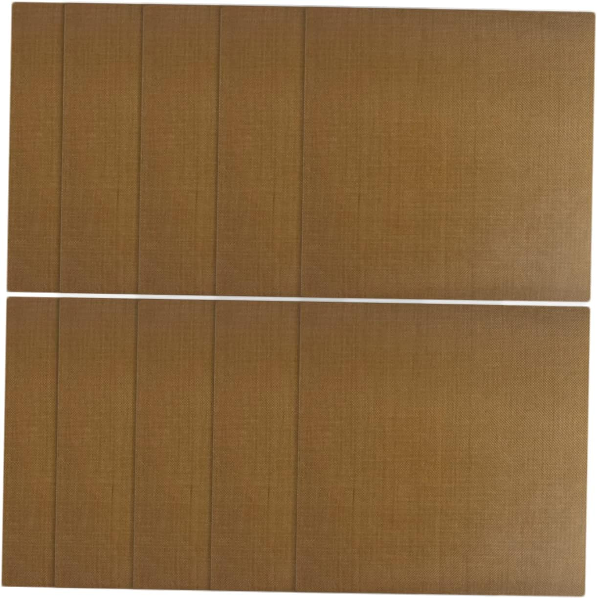 Healeved 10Pcs Insulated Perm Stick Heat Protection Straightener Sticker Fabric Decal for Hair Tools Curling Iron Sticker Heat Resistant Use during Flat Ironing and Curling image number 6