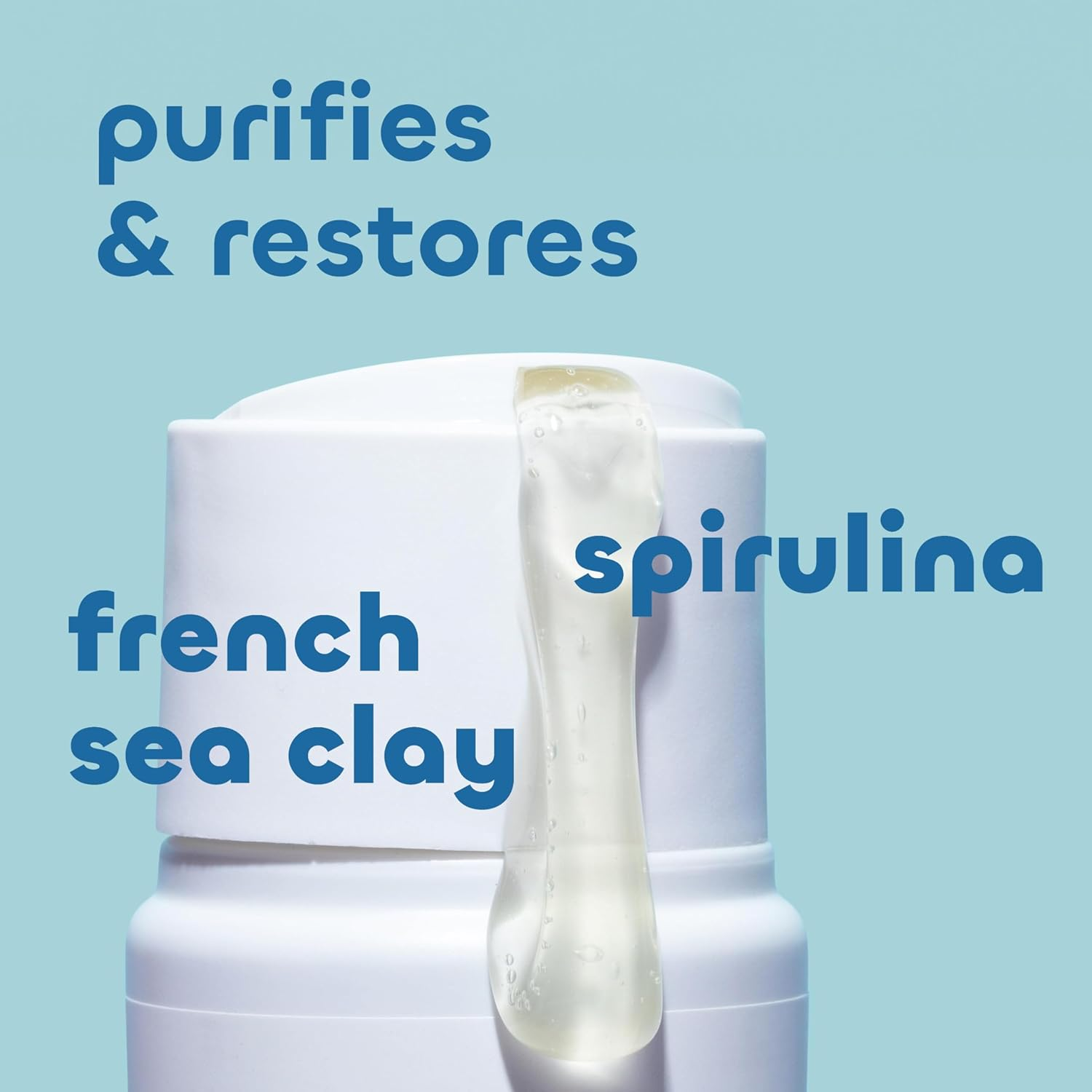 Seaweed Bath Co. Detox Body Wash, Orange Cedar Scent, 12 Ounce, Sustainably Harvested Seaweed, Spirulina, French Sea Clay image number 2