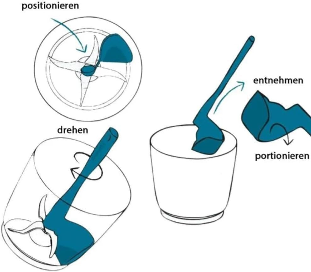 Rotating Spatula for Thermomix TM5/TM6/TM31, Perfect for Removing, Scooping & Portioning, Essential Kitchen Accessory image number 5