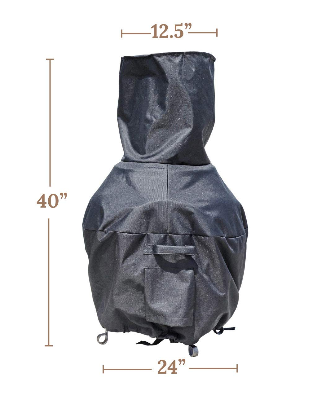 Sturdy Covers Chiminea Defender - Durable, Weather-Proof Chiminea Fire Pit Cover image number 1