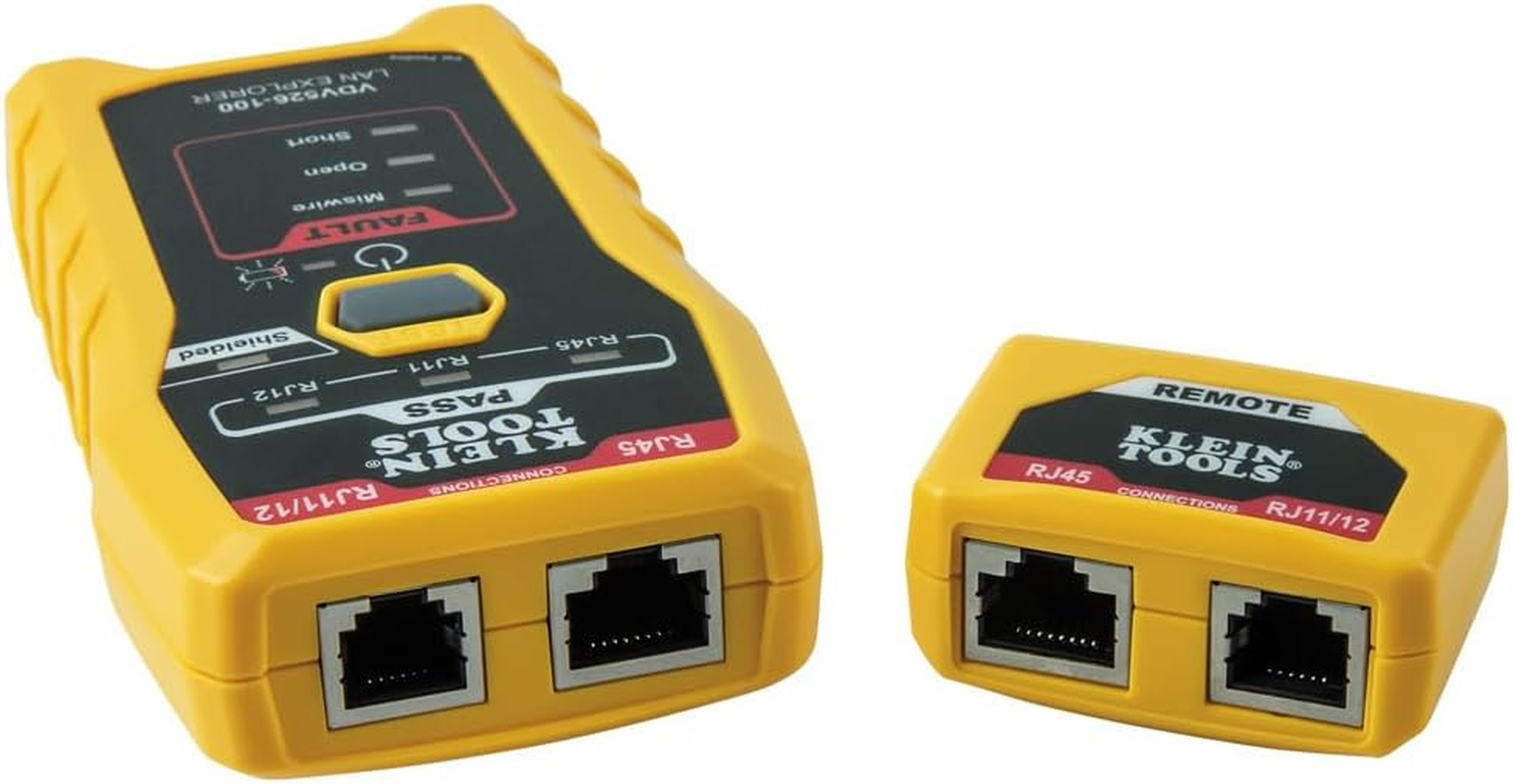 Klein Tools A-VDV526-100 Network, LAN Explorer, Data Cable Tester with Remote image number 5