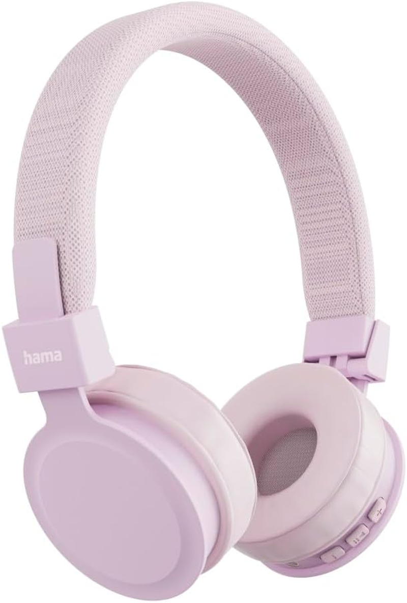 Hama, Freedom Lit III Bluetooth Headphones, On-Ear, Foldable, with Microphone, Rose