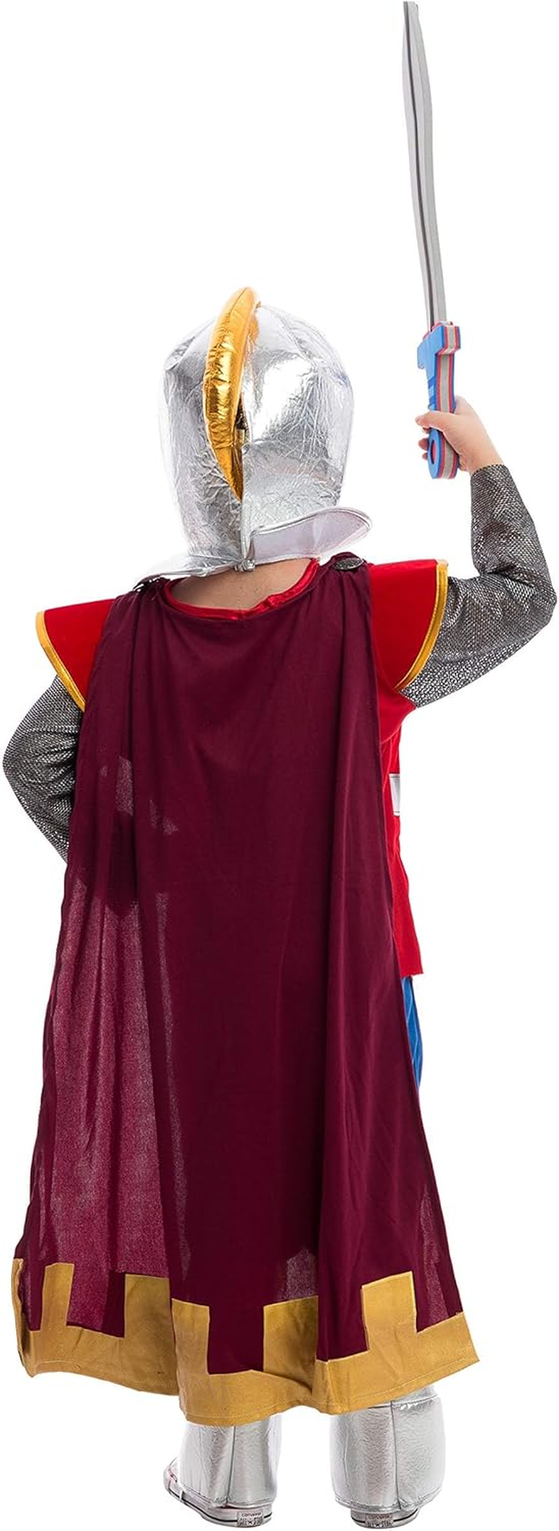 Spooktacular Creations Kids Medieval Knight Costume, Boys Renaissance Knight Costume for Halloween Roleplay Party image number 4