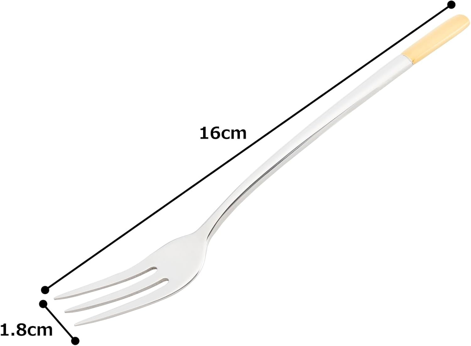 Villeroy & Boch 315916 Ella Gold Pastry Fork, Cake Fork, Diameter Approx. 6.3 Inches (16 Cm), Stainless Steel, Dishwasher Safe image number 7