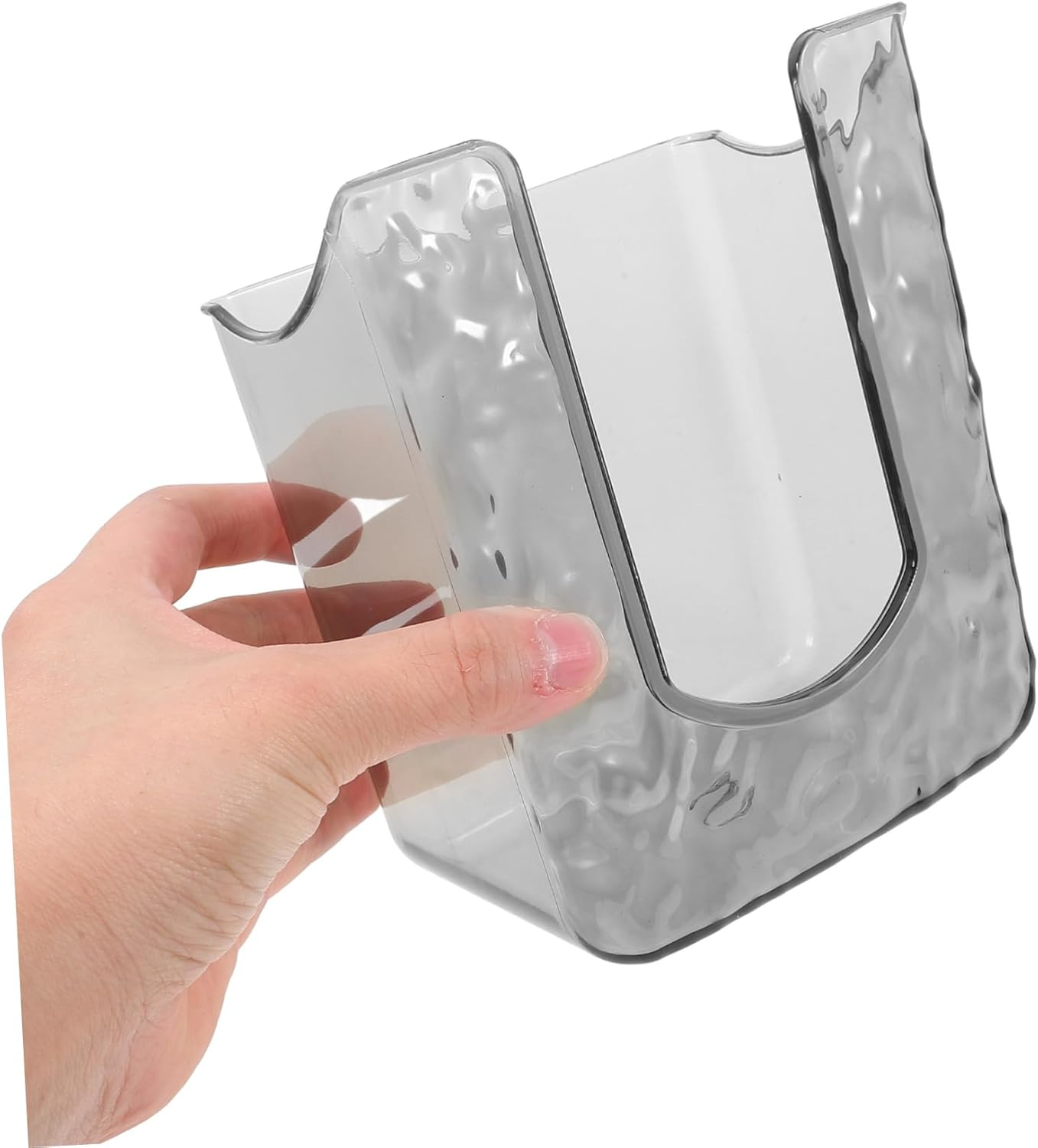 WOONEKY Space-Saving Wall-Mounted Tissue Box Dispenser Holder for Wet Wipes Modern Bathroom Accessory image number 5