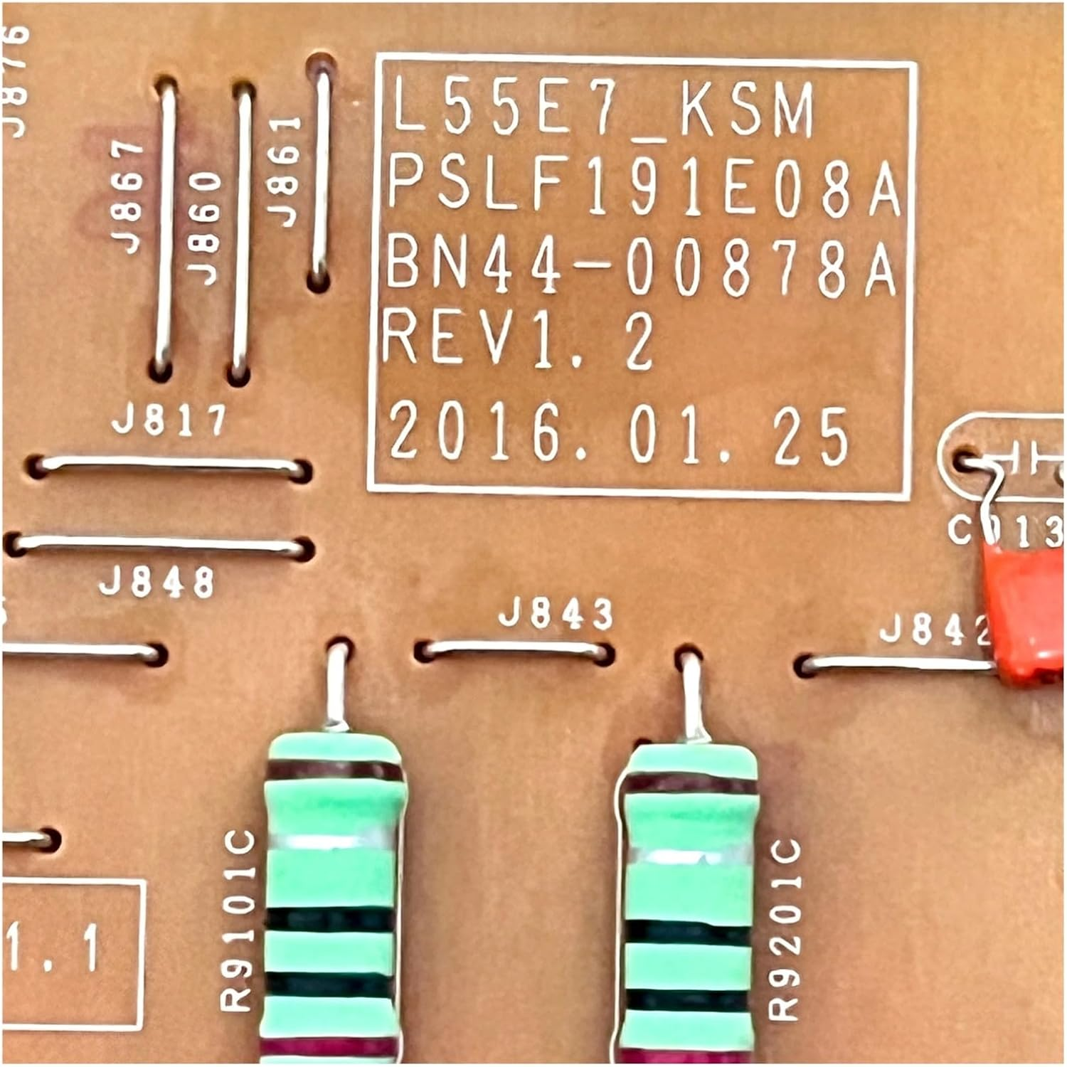 TV Power Board BN44-00878A L55E7_KSM Accessories，Compatible for LCD Smart Tvs UN55KS7500GXZD Repair Parts image number 3