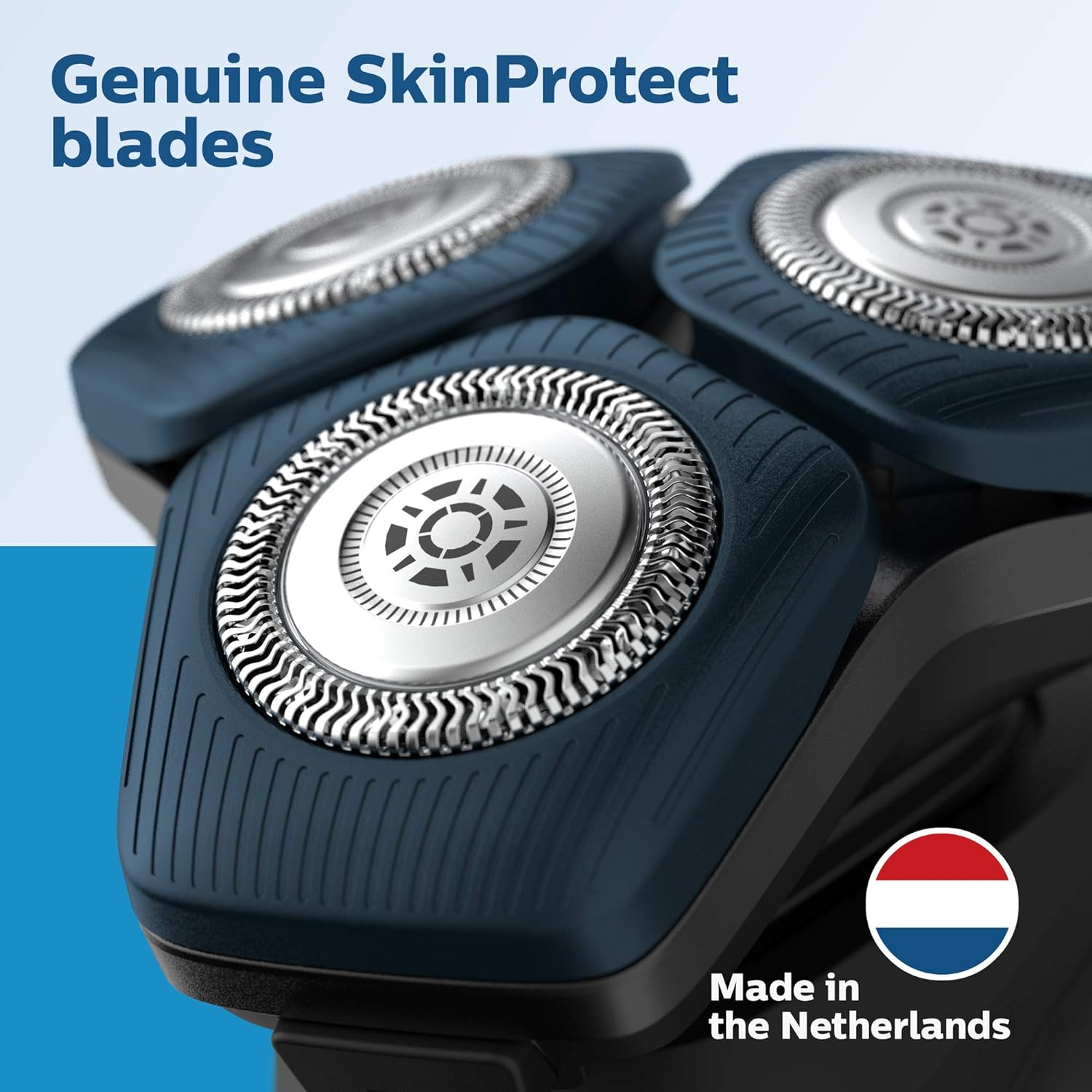 Philips Norelco Genuine SH71/52 Shaving Heads Compatible with Norelco Shaver Series 5000 Angular and 7000, Latest Version for Refreshed RQ12/70, RQ12/60, SH60/70, and SH70/70