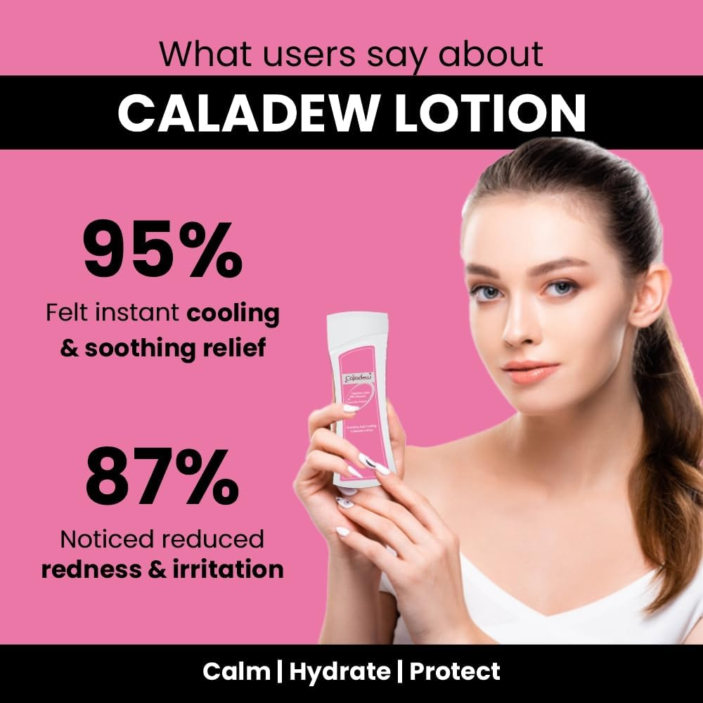 Ethiglo Caladew Calamine Lotion with Aloevera & Cucumber Extract - 75Ml : Pack of 1 image number 4