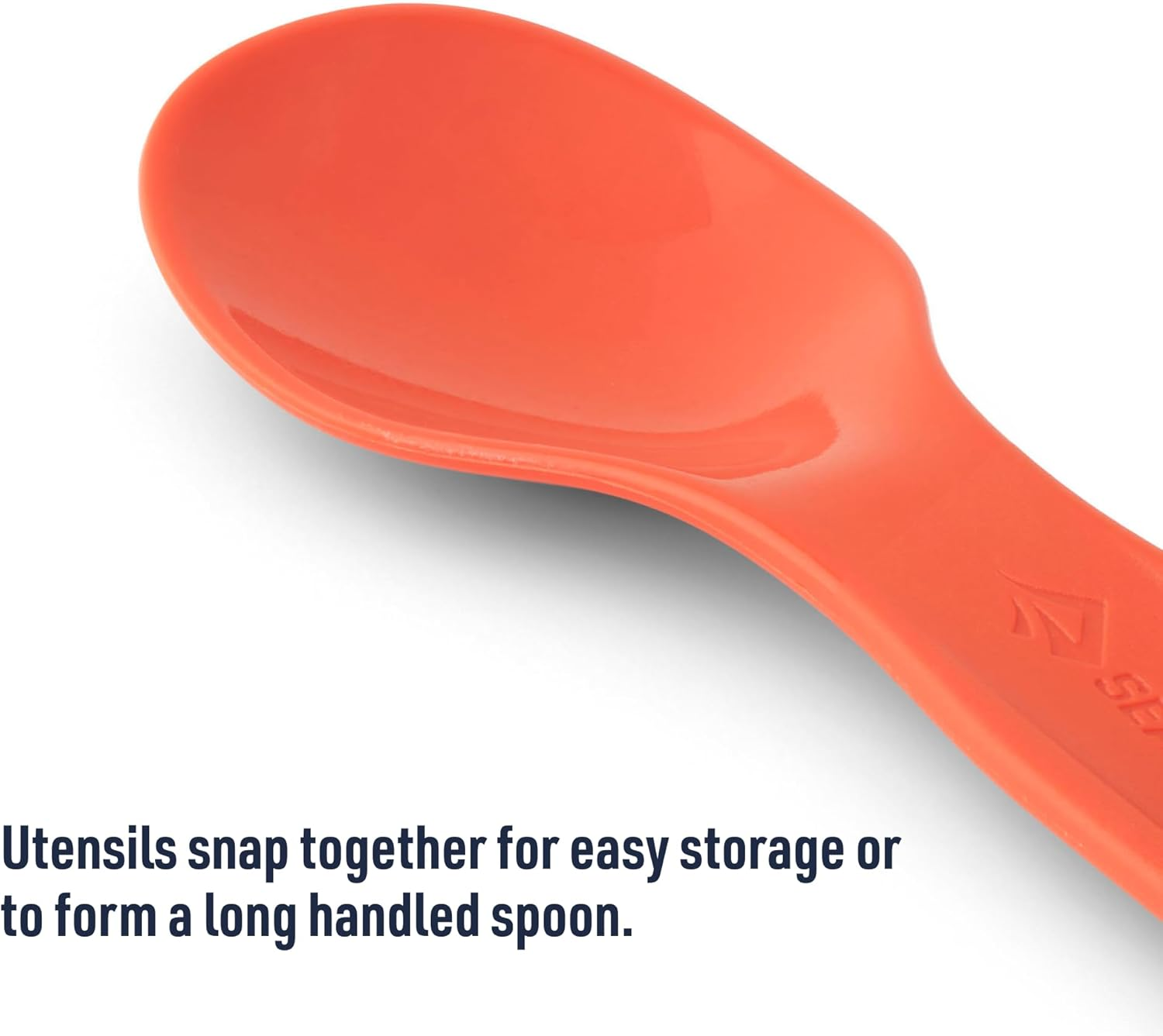 Sea to Summit Passage Camp Cutlery Set, Fork, Spoon and Knife, Arrowwood Yellow (3 Piece) image number 1