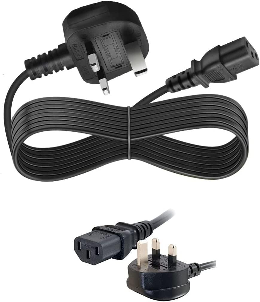 Mains Power Lead Cable Cord for Marshall Fender AMP Amplifier Guitar - 2M Long(Comes with REUSABLE CABLE TIE) image number 2