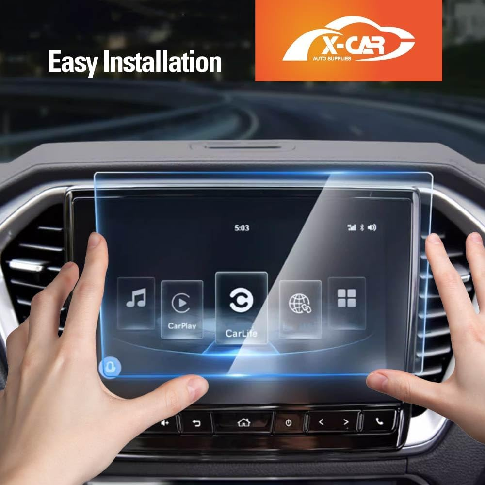 X-CAR Tempered Glass Screen Protector for Isuzu D-MAX DMAX 2020-2025 Touchscreen Anti-Scratch Cover Accessories image number 6
