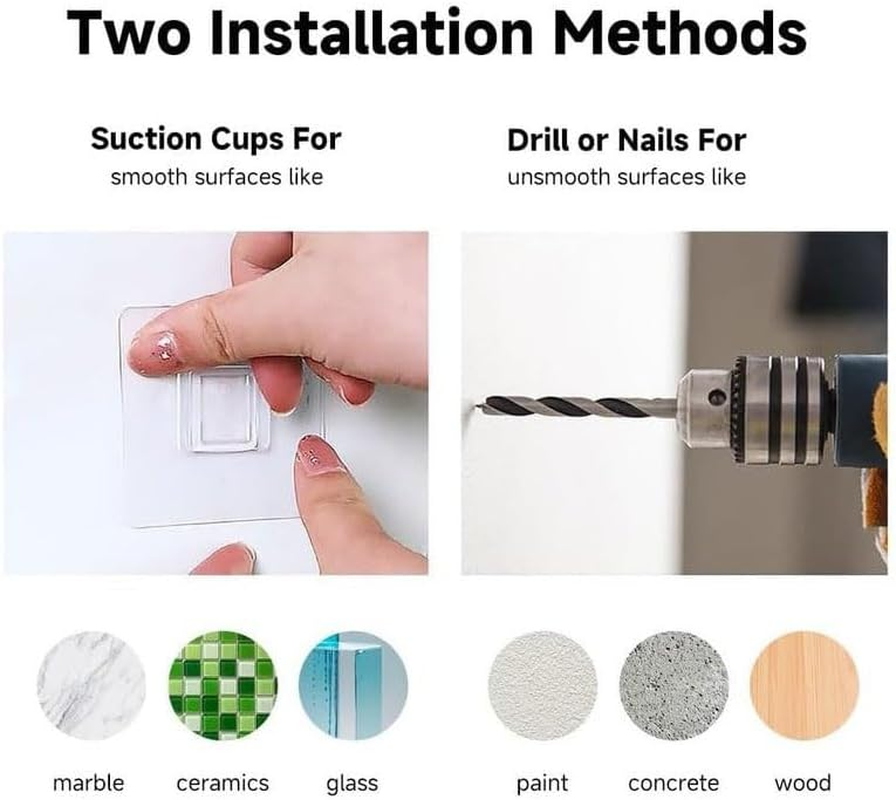 Wall Pegboard Organiser Kit, 90X42 Cm, White, 3 Panels with 17 Accessories, Home Office Storage System image number 2