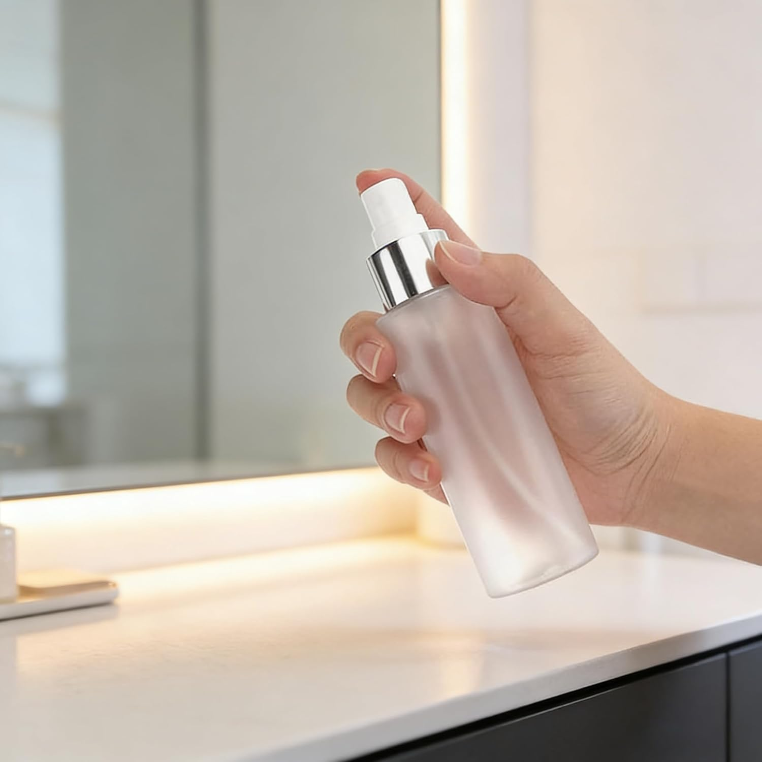 Reusable Portable Spray Bottles,Toner Water Skincare Spray Bottle 5Pcs.